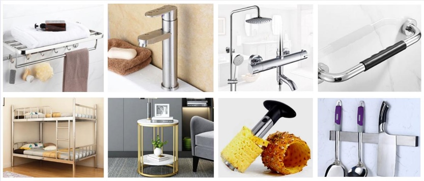 不锈钢卫浴管应用展示