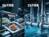 304与316不锈钢的行业应用数据对比